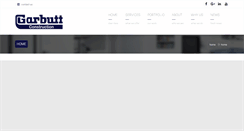 Desktop Screenshot of garbuttconstruction.com