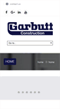 Mobile Screenshot of garbuttconstruction.com